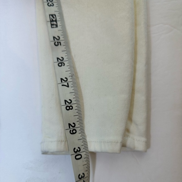 Hudson Nico Midrise Super Skinny Ankle Jean in White - Picture 11 of 11